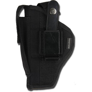 Bulldog Cases Ruger MK I and II Belt Holster 5" to 6-7/8" Barrels Size 21 Black Nylon