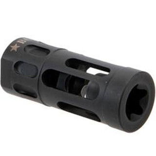 Bravo Company BCMGUNFIGHTER Compensator MOD 1 .30 Caliber 5/8x24 Muzzle Device Steel Black BCM-GFC-MOD-1-762