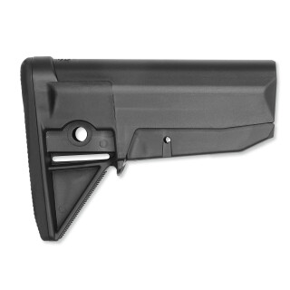 Bravo Company Manufacturing BCM Gunfighter Stock Fits Mil-Spec Receiver Extensions Polymer Black BCM-GFS-MOD-0-BLK