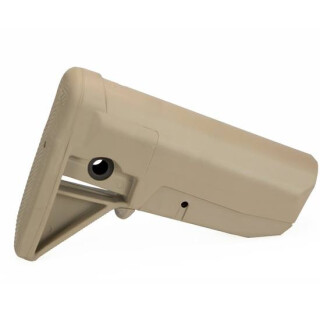 BCM GUNFIGHTER Mod 0 AR-15 Stock Mil-Spec Polymer Flat Dark Earth BCM-GFS-MOD-0-FDE