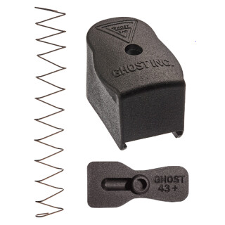 Ghost Inc. 43 Plus Two Magazine Extension for Glock