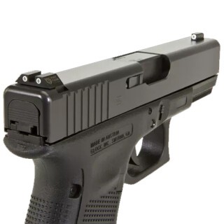 Night Fision Perfect Dot White Night Sight Set for Glock