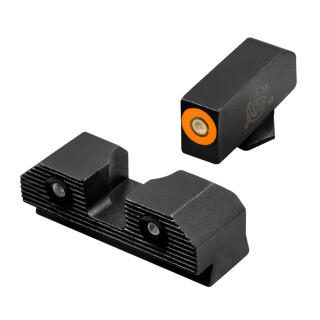XS Sights R3D 2.0 Night Sights for Glock 42/43/43X/48 Orange