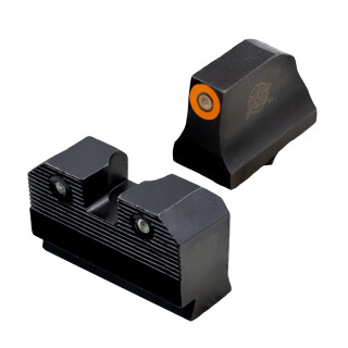 XS Sights R3D 2.0 Night Sights for Glock 42/43/43X/48 Suppressor Height Orange