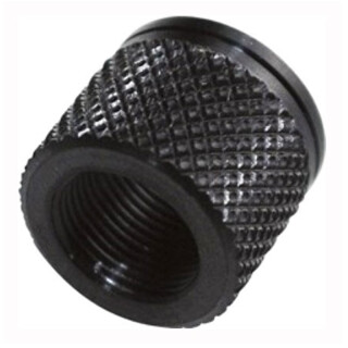 GrovTec Ruger 10/22 Bull Barrel 1/2-28x.920" Muzzle Thread Protector Steel Black GTHM243