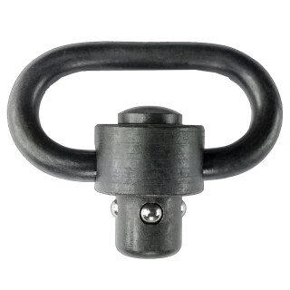 GrovTec Heavy Duty Push Button Swivel Steel Black