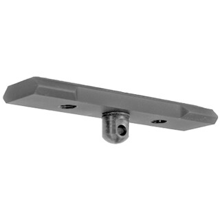 GrovTec Flanged Stud Mount KeyMod Aluminum and Steel Black