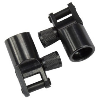 GrovTec Push Button Base To Swivel Stud Adapter Steel Black GTSW235