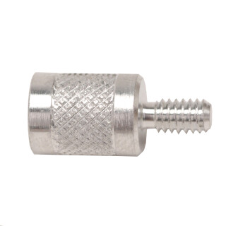 Hoppe's Rifle to Shotgun Thread Adapter Converts 8x32 Female to 5/16x27 Female Thread