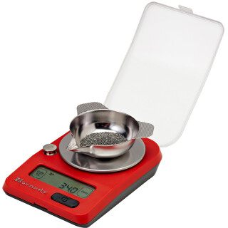 Hornady G3-1500 Electronic Scale Compact 1/10 Grain Accuracy AAA Battery Red 050104