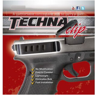Techna Clip by Amend2 Retention Belt Clip for Springfield Hellcat Models Ambidextrous
