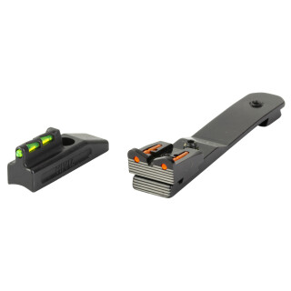HiViz Front Sight Henry Rifle Fiber Optic Family Steel Black HHVS001