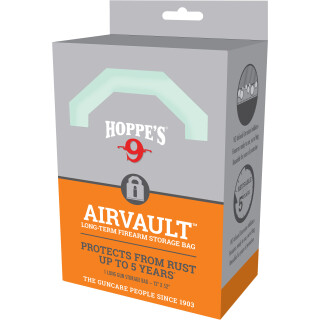 Hoppe's AirVault Long Term Firearm Storage Bag 12"x52" Rust Protection Up to 5 Years