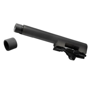 Beretta 92 Compact Series Extended Threaded Drop In Replacement Barrel 9mm Luger 1/2x28 Black