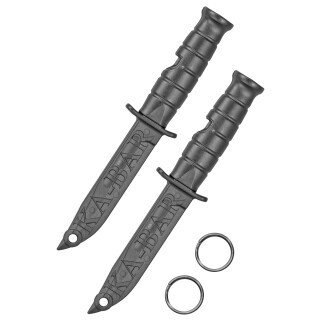 Ka-Bar Emergency Whistle Survival Tool Black Creamid Construction 2-Pack