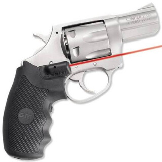 Crimson Trace Lasergrip Charter Arms .38 Special, Mag Pug, Undercoverette, Bulldog, Pathfinder, Patriot Overmold Rubber Black LG-325