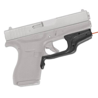 Crimson Trace Laserguard Glock 42 Red Laser 1x 1/3N Battery Front Activation Polymer Body LG-443