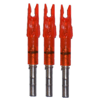 Burt Coyote GT Series Lumenok Lighted Nock Red 3 Pack GT3