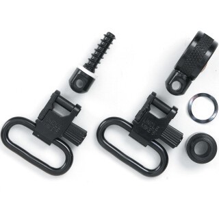 Uncle Mike's Quick Detach Browning BLR Sling Swivels 1" Swivel Steel Black