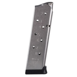Metalform 1911 Magazine .45 ACP 8 Rounds Stainless