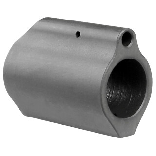 Midwest Industries AR-15 Low Profile Gas Block .750" Diameter 4140 Steel Matte Black Finish
