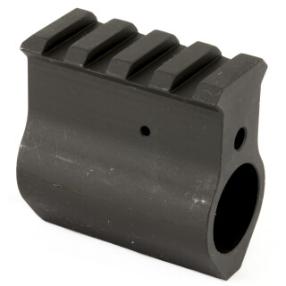 Midwest Industries AR-15 Upper Height Gas Block .750" Diameter 4140 Steel Matte Black Finish