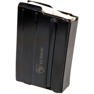 Alexander Arms AR-15 6.5 Grendel Magazine 10 Rounds Polymer Follower Steel Body Black Finish