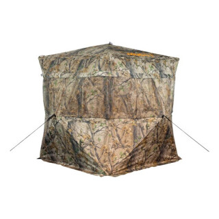 Muddy VS360 Portable Hunting Blind 77"x70" Shoot Through Mesh Windows Epic Camo