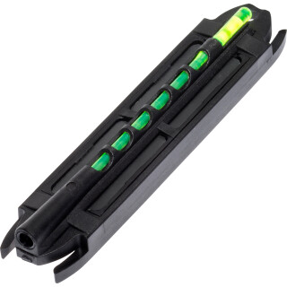 HiViz Magni-Hunter Front Sight Magnetic Shotgun Fiber Optic Sight Red/Green Wide Model Fits .355" to .440" wide Vent Ribs