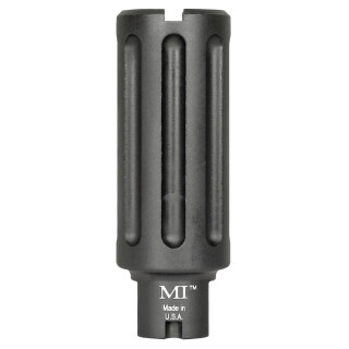 Midwest Industries Blast Can AR-10/.308 AR Muzzle Device .30 Caliber Threaded 5/8x24 6061 Aluminum Hard Coat Anodized Matte Black