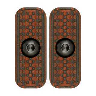 Midwest Industries G10 M-LOK Panels 2-Pack Red