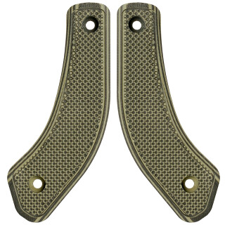 Midwest Industries Lever Stock G10 Pistol Grips Green