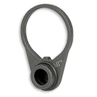 Midwest Industries AR-15 Heavy Duty Quick Detach Socket End Plate 4140 Alloy Steel Anodized Finish Matte Black MI-HDEP