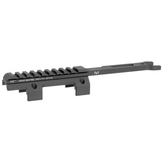 Midwest Industries HK SP89/MPK5 Top Rail Cover One Piece Drop In Picatinny/M-LOK Compatible Rail 6061 Aluminum Hard Coat Anodized Finish Matte Black
