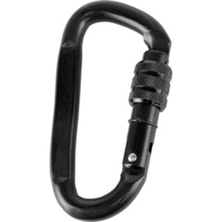 Muddy Outdoors The Safety Harness Carabiner Rated to 300 lbs Steel Black
