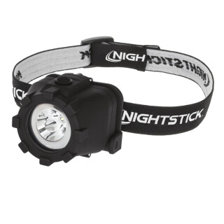 Nightstick Multi-Function Headlamp White LED 120 Lumen Adjustable Angle Polymer Black