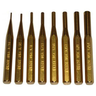 Grace USA Gun Care Brass Punch Set 8 Piece PS-8