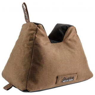 Quake Inc. Shooting Bag Large Front Brown