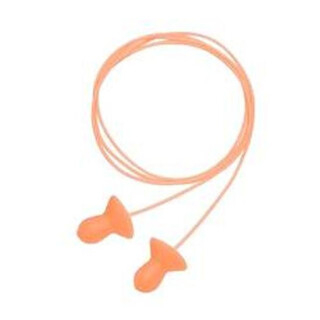 Howard Leight Quiet Corded Earplugs Orange R-10522