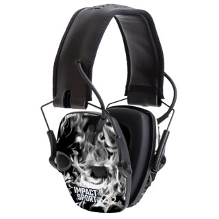 Howard Leight Impact Sport Electronic Earmuff Folding NRR 22 dB Smoke Pattern