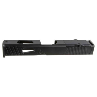 Rival Arms Slide for SIG Sauer P365 Models RMS Optic Cut CNC Machined 416 Stainless Steel Billet Matte Black Finish
