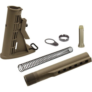 Leapers UTG PRO AR-15 Stock Assembly Mil-Spec 6-Position Collapsible Flat Dark Earth RBU6DM