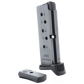 DURAMAG By C-Products Defense for Ruger LCP/LCP II .380 ACP Magazine 6 Rounds Blued Finish