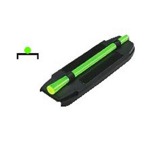 HiViz Magnetic Front Sight Remington Shotgun Fiber Optic Family Steel Black RM2006