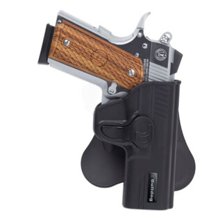 Bulldog Cases Rapid Release for Glock 26,27,33 Paddle Holster Right Hand Polymer Black