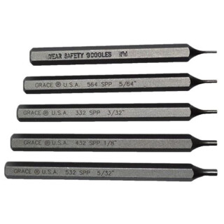 Grace 5 Pieces Starter Short Pin Punch Set Steel
