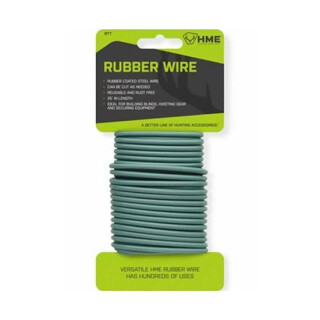 HME Products Rubber Coated Steel Wire 25' Green