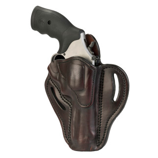1791 Gunleather RVH-2 OWB Belt Holster for K/L Frame Revolvers Right Hand Draw Leather Signature Brown