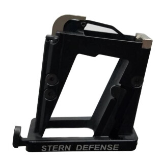 Stern Defense AR-15 Magazine Well Adapter M&P 9/40 and SIG Sauer P320/P250 Magazines CNC Machined Aircraft Grade Aluminum Black