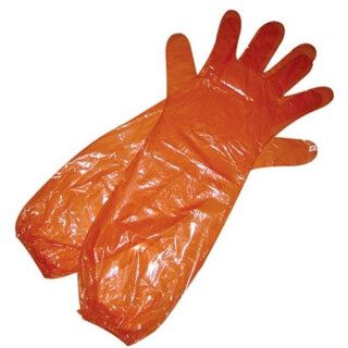 HME Products Game Cleaning Gloves, 1 Pair, Orange, SGCG